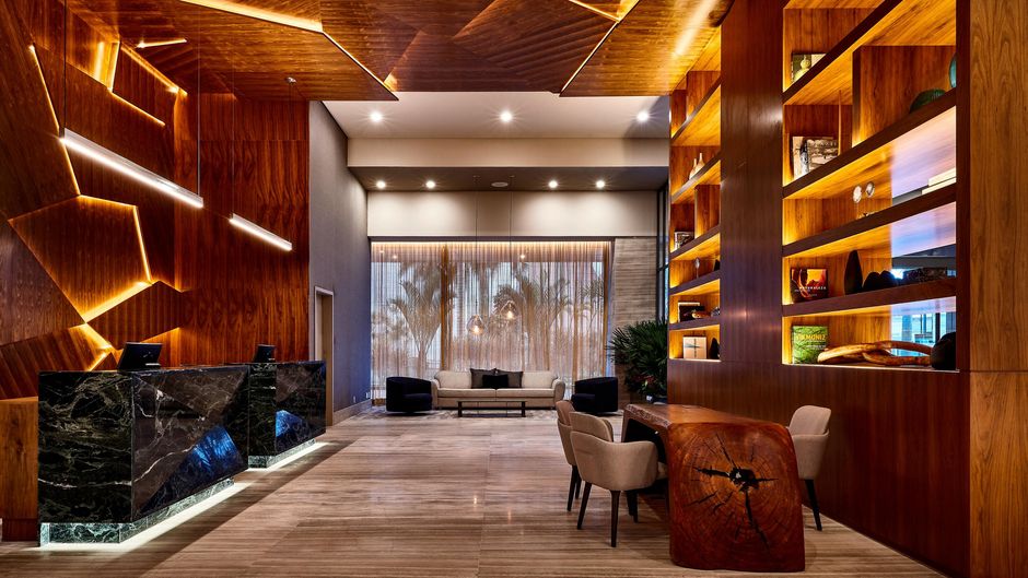 Sheraton Santos Hotel Lobby