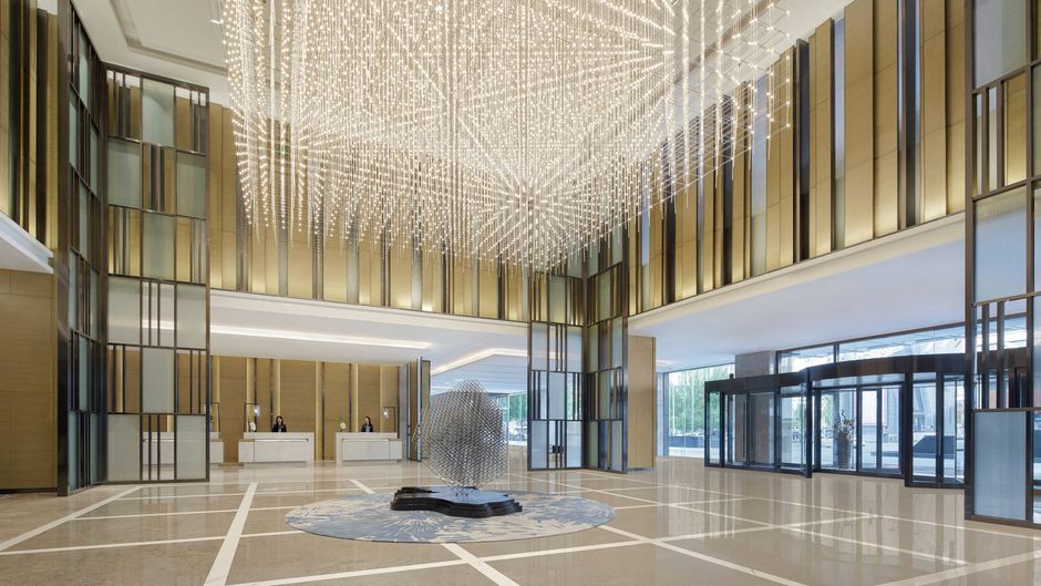 Baotou Marriott Hotel Lobby