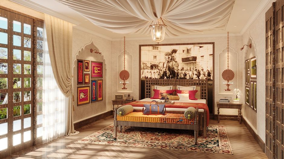Usha Kiran Palace - A Taj Hotel Room