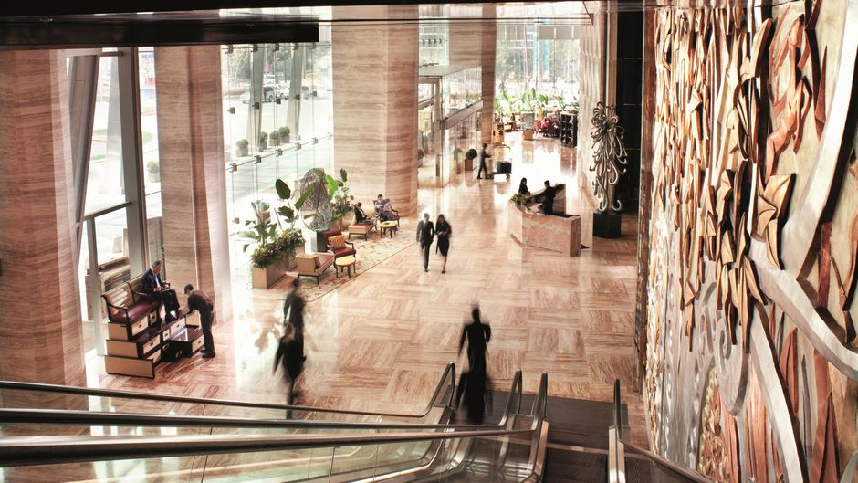 The Ritz-Carlton Shanghai, Pudong Lobby