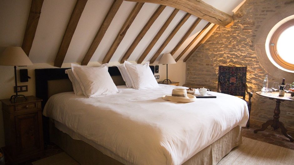 Hostellerie de Levernois Room