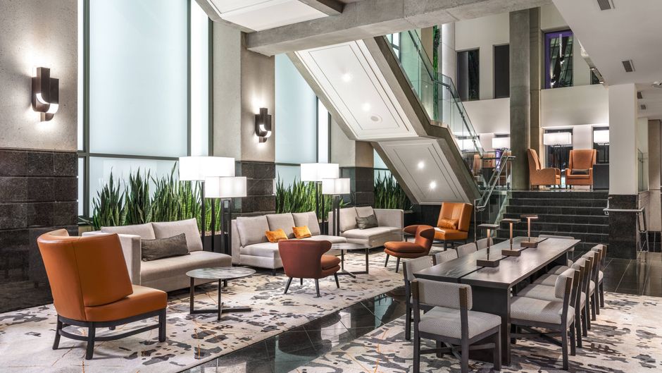 Delta Hotels Vancouver Downtown Suites Lobby