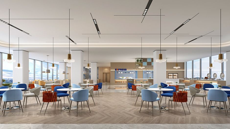 Holiday Inn Exp Sci Tech City Restaurant