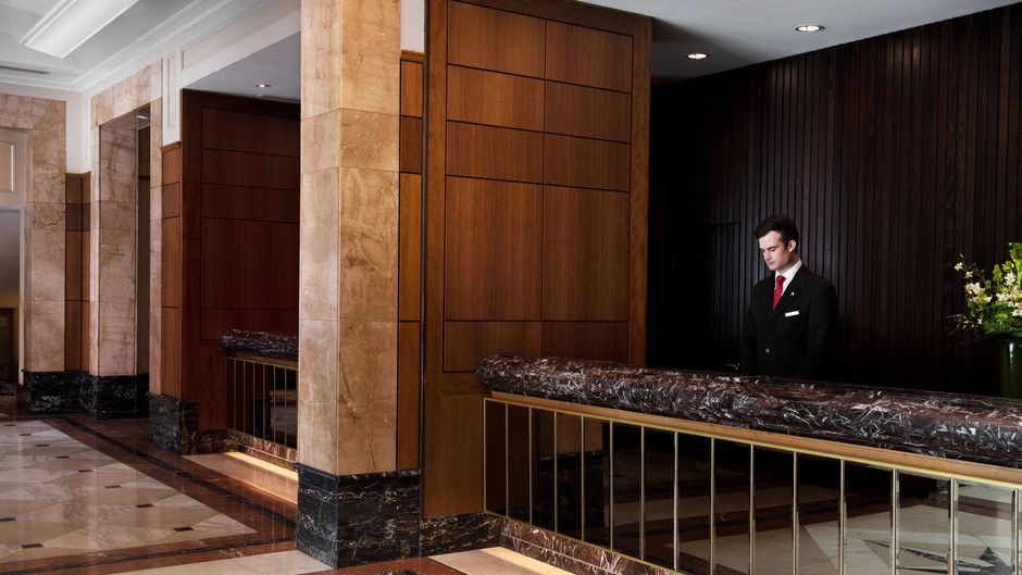 Brisbane Marriott Hotel Lobby