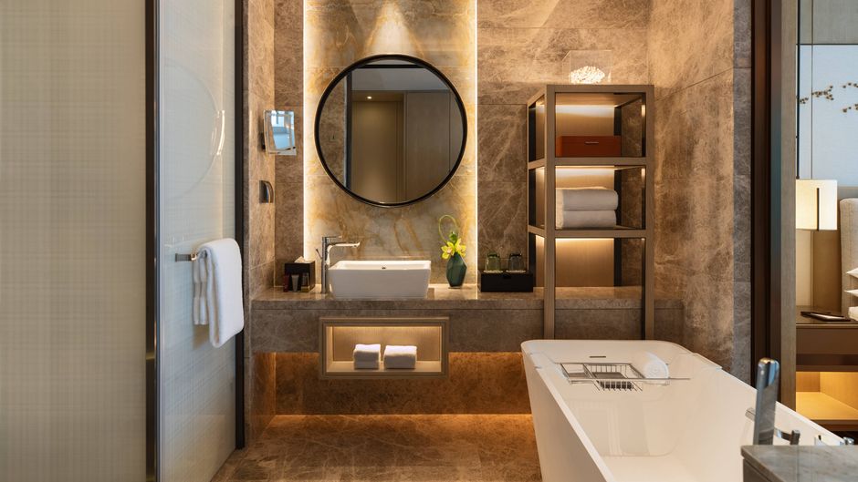 Yantai Marriott Hotel Room
