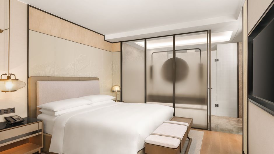 Yantai Marriott Hotel Room