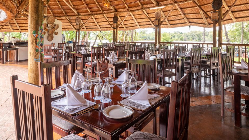 A'Zambezi River Lodge Restaurant