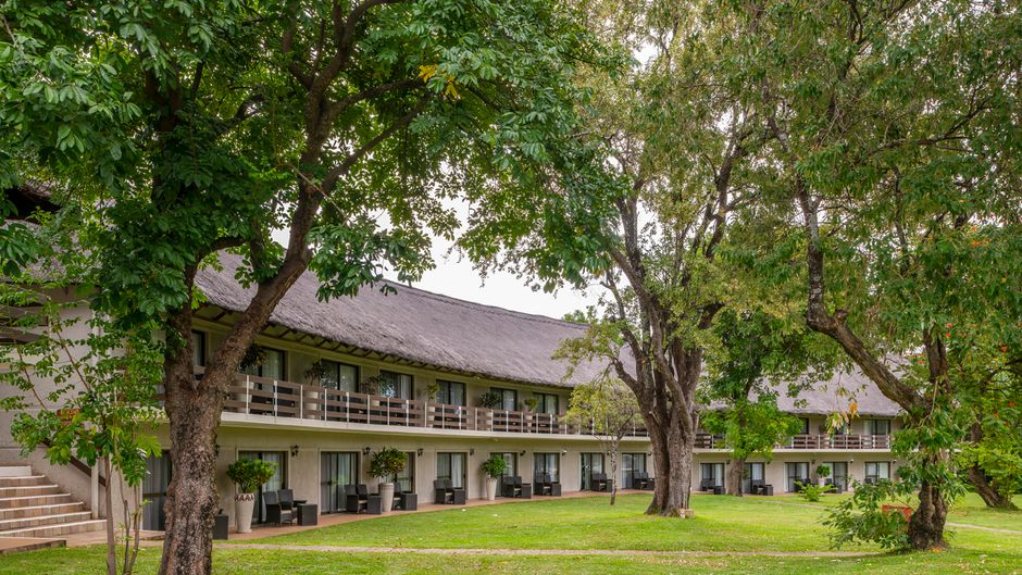 A'Zambezi River Lodge Exterior