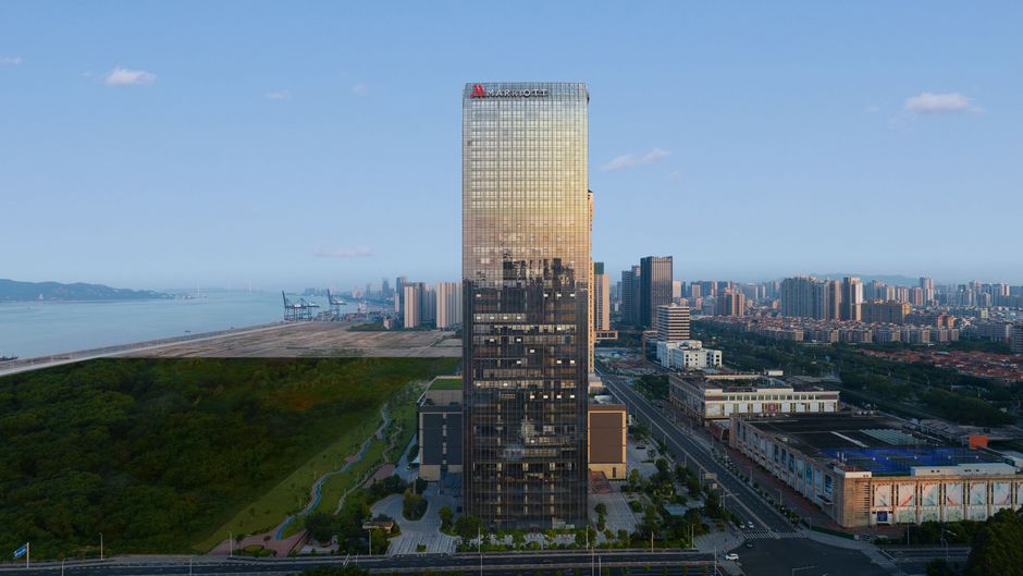 Shantou Marriott Hotel Exterior
