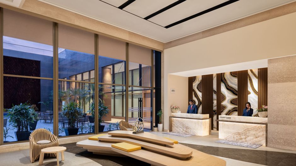 Courtyard by Marriott Shillong Lobby