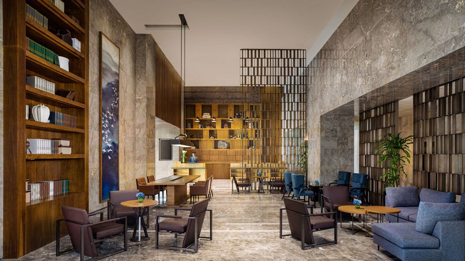 Four Points Sheraton Shanghai, Kangqiao Lobby