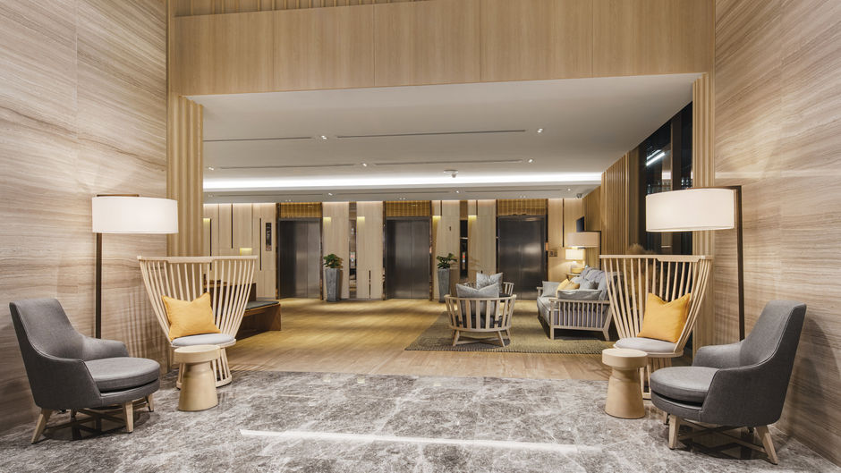 Oakwood Suites Bangkok Lobby