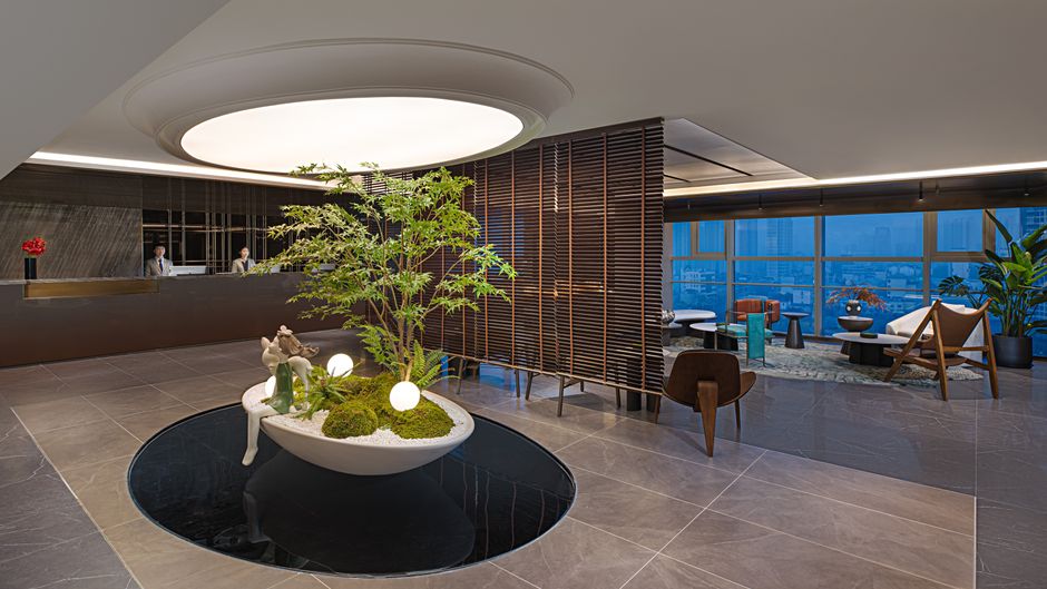 Somerset Future Center Wuhan Lobby