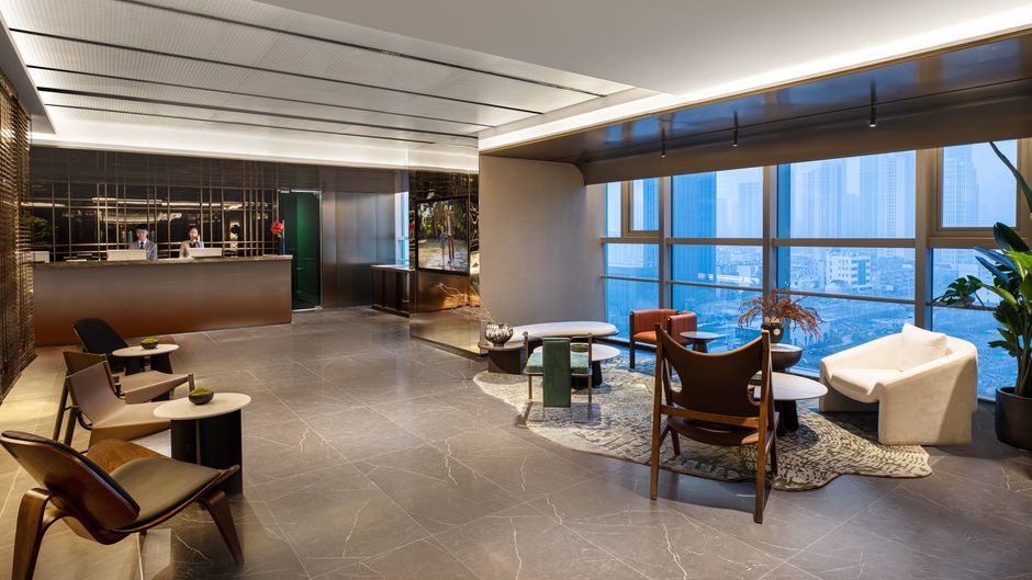 Somerset Future Center Wuhan Lobby