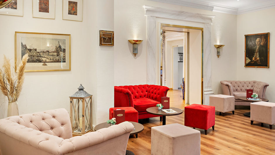 Hotel Bayerischer Hof Dresden Lobby