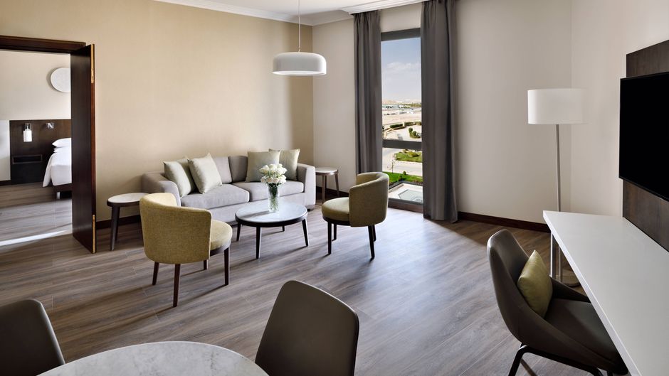 Riyadh Airport Marriott Hotel Room