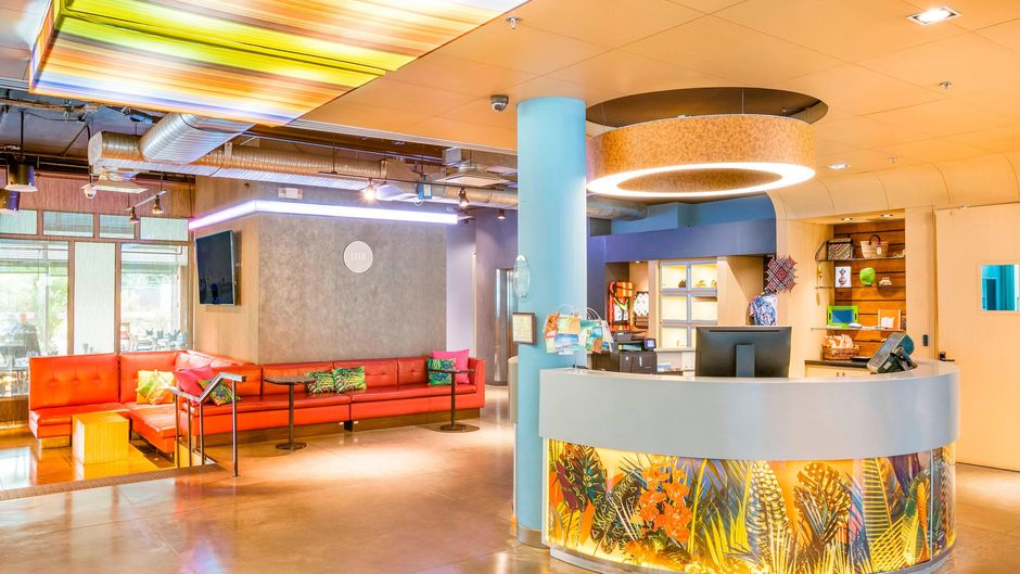 aloft Bogota Airport Lobby