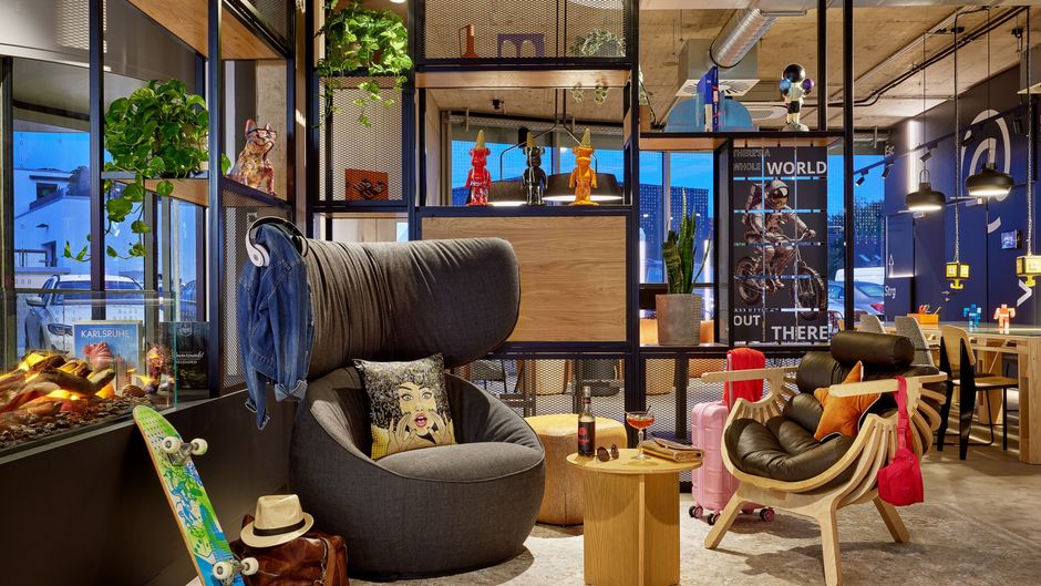 Moxy Karlsruhe Lobby