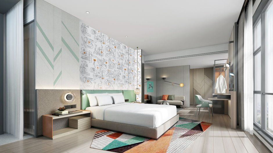 EVEN Hotel Zhongshan City Cent Room