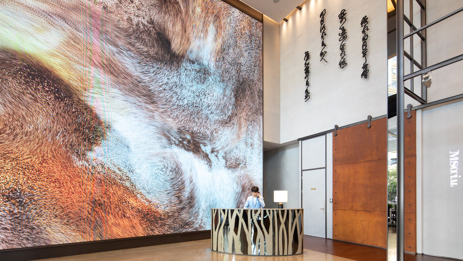 M Social Hotel Suzhou Lobby