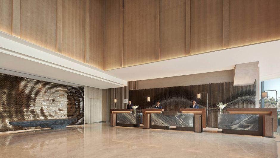 Marriott Liyang Hotel Lobby