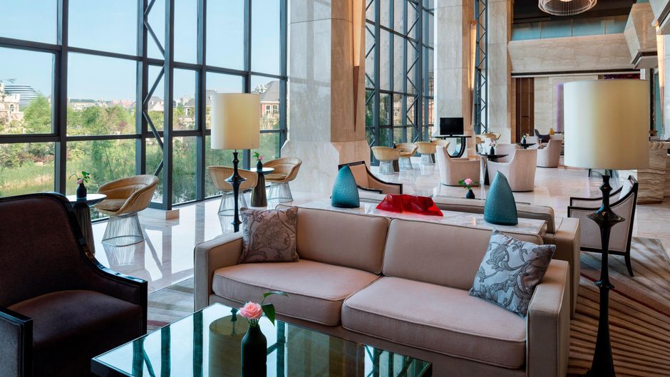 Sheraton Changchun Jingyuetan Hotel Lobby