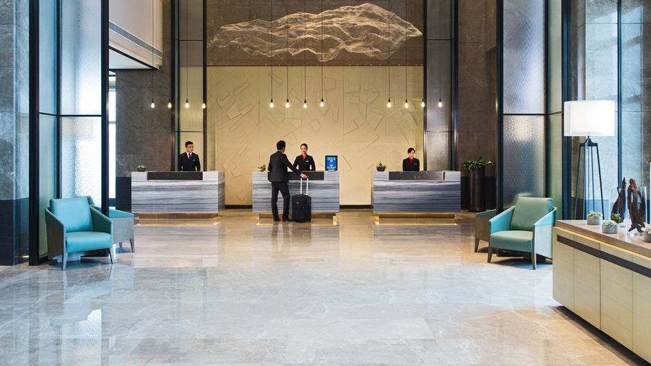 Chongqing Marriott Hotel Lobby