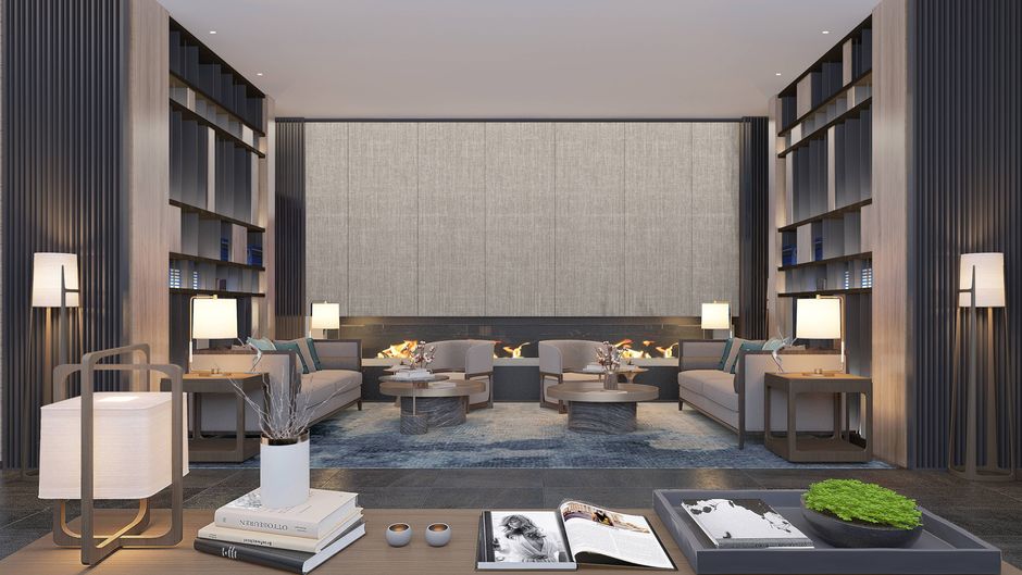 Courtyard by Marriott Pinghu Lobby