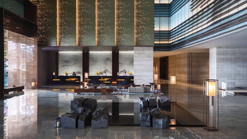Beijing Marriott Hotel Changping Lobby