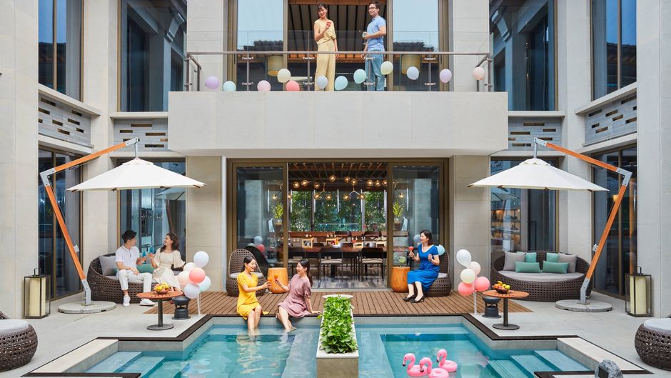 Beijing Marriott Hotel Changping Pool