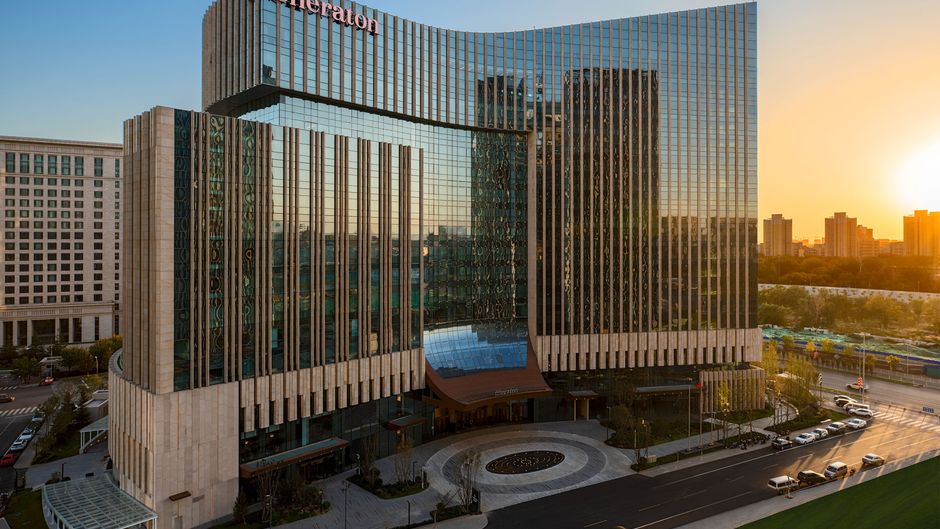 Sheraton Beijing Lize Hotel Exterior
