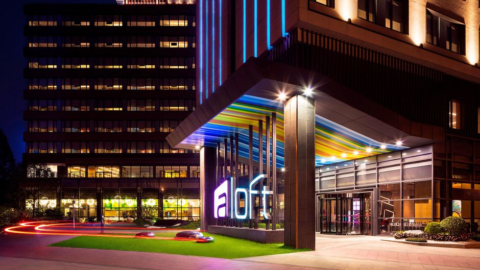 aloft Guangzhou University Park Exterior