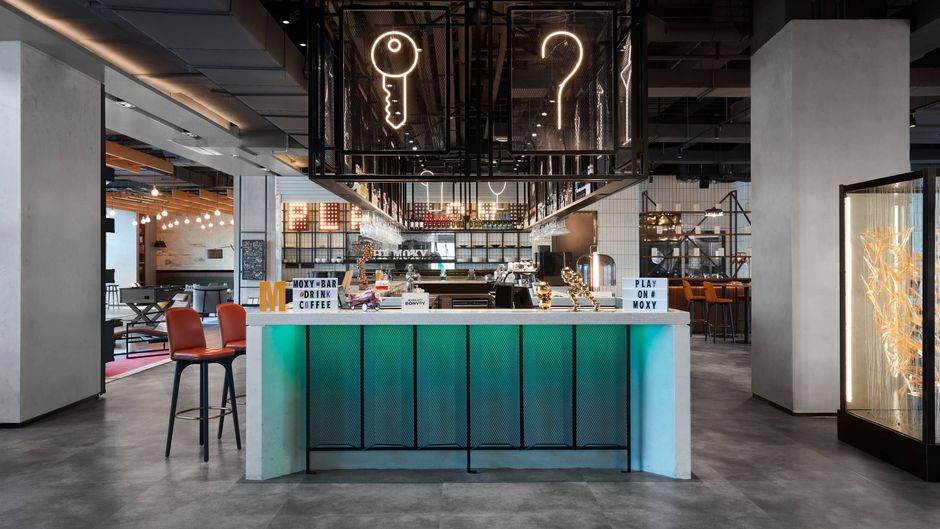 Moxy Shanghai Hongqiao CBD Lobby