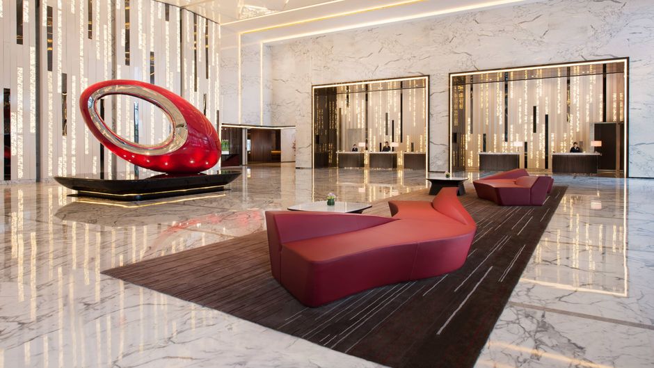 Shanghai Marriott Hotel Parkview Lobby
