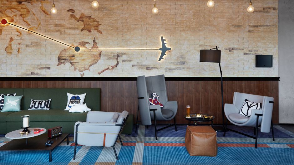 Moxy Shanghai Hongqiao CBD Lobby