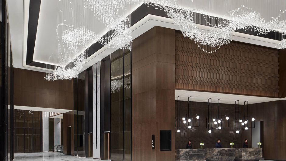 Shanghai Marriott Hotel Pudong South Lobby