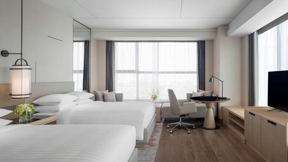 Shanghai Marriott Hotel Kangqiao Room