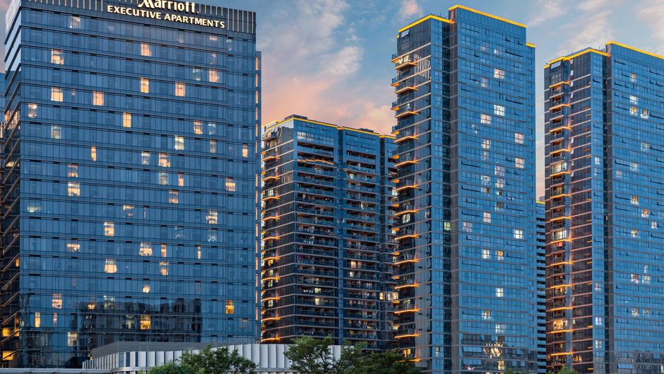 Marriott Executive Apts Future Sci-Tech Exterior