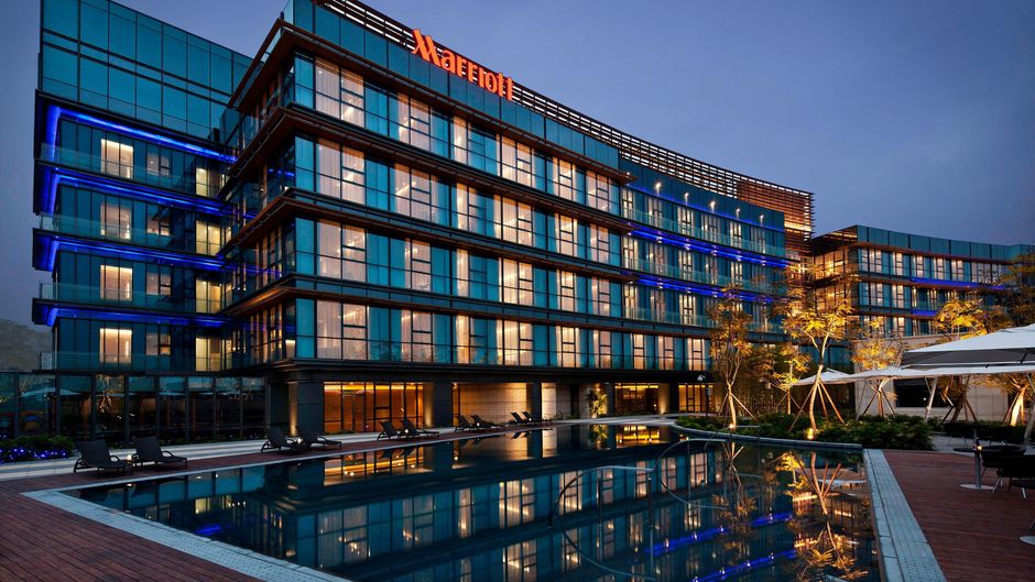 The OCT Harbour- Marriott Exec Apts Exterior