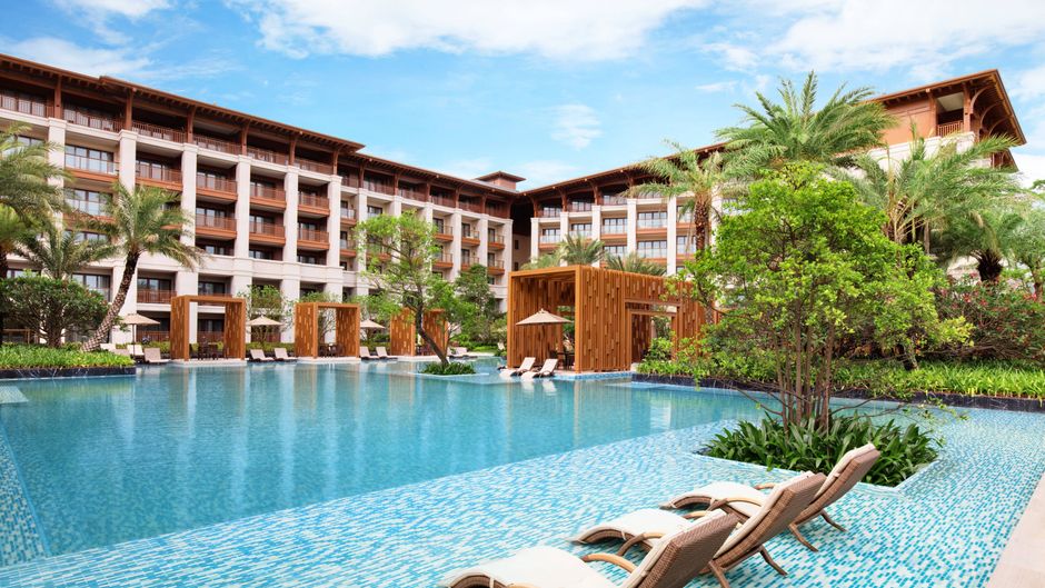Shenzhen Marriott Hotel Golden Bay Pool