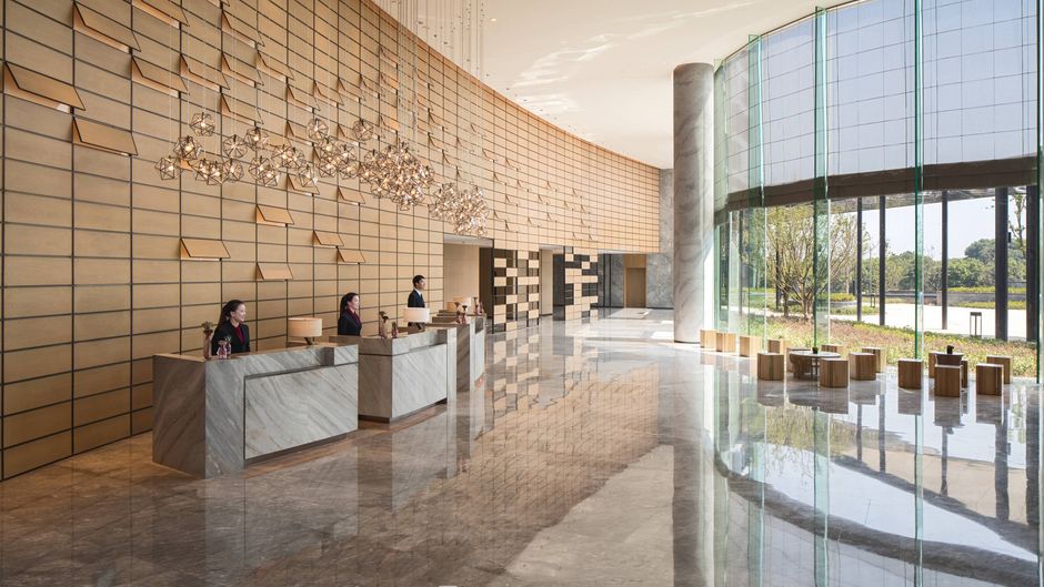 Suzhou Marriott Hotel Taihu Lake Lobby