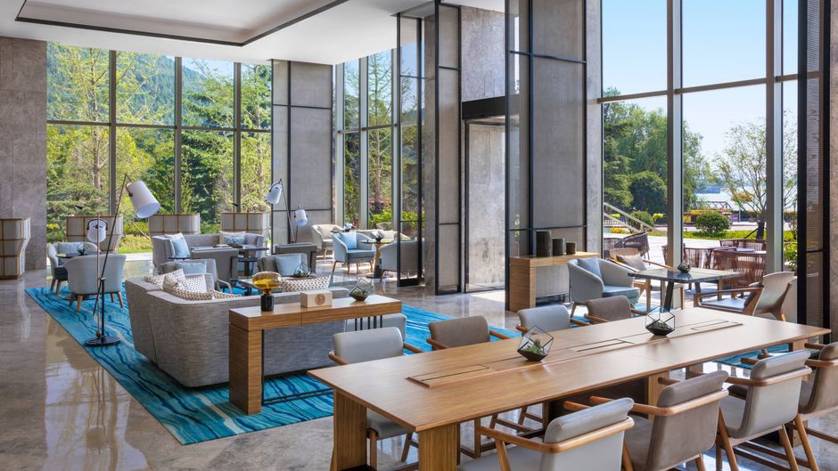 Xuzhou Marriott Hotel Lakeview Lobby