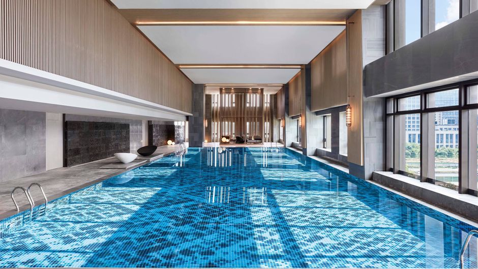 Wuhan Marriott Hotel Optics Valley Pool