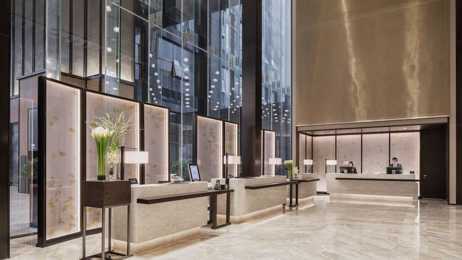 Chengdu Marriott Hotel Financial Centre Lobby