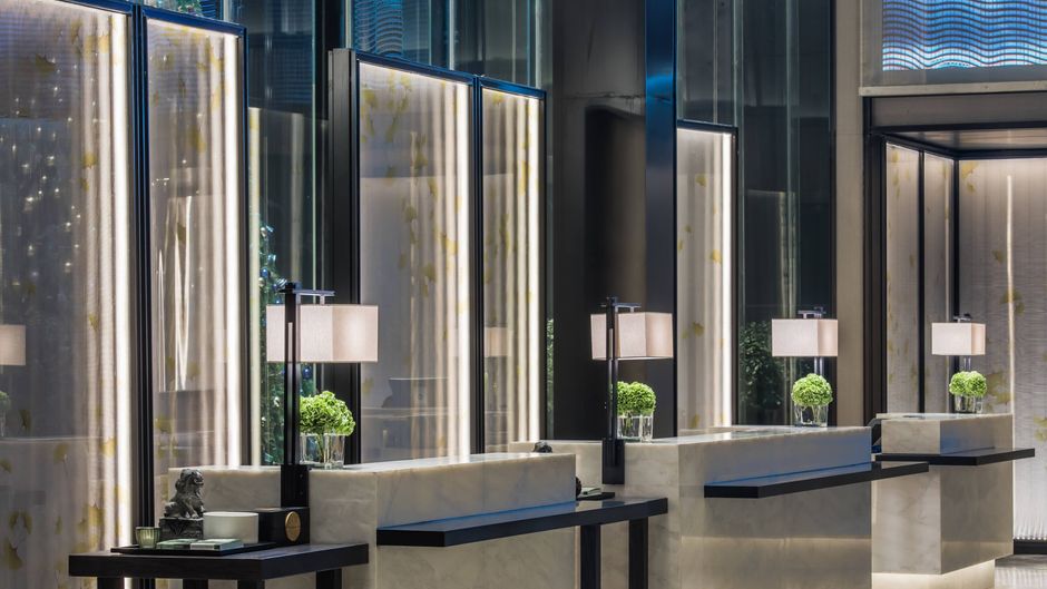 Chengdu Marriott Hotel Financial Centre Lobby