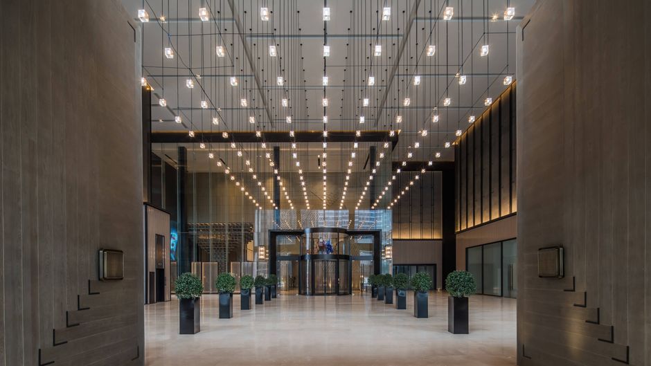 Chengdu Marriott Hotel Financial Centre Lobby