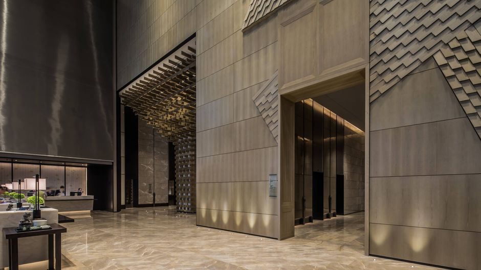 Chengdu Marriott Hotel Financial Centre Lobby