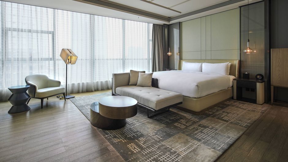 Chengdu Marriott Hotel Financial Centre Room