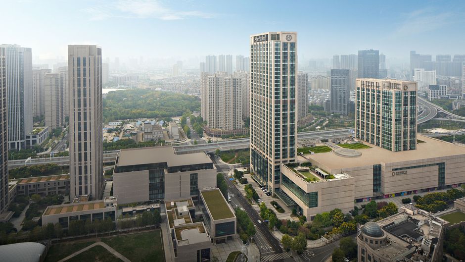 Sheraton Grand Wuhan Hankou Hotel Exterior