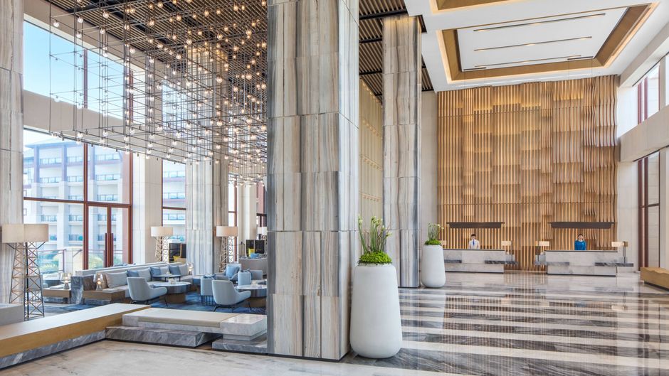 Xiamen Marriott Hotel & Conference Ctr Lobby